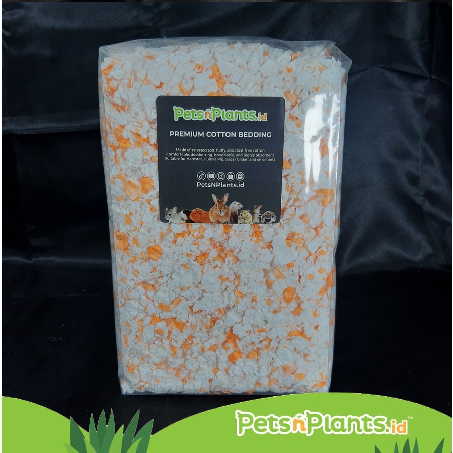 Pets N Plants Cotton Tissue Bedding Hamster Premium Alas Kandang 450 GR