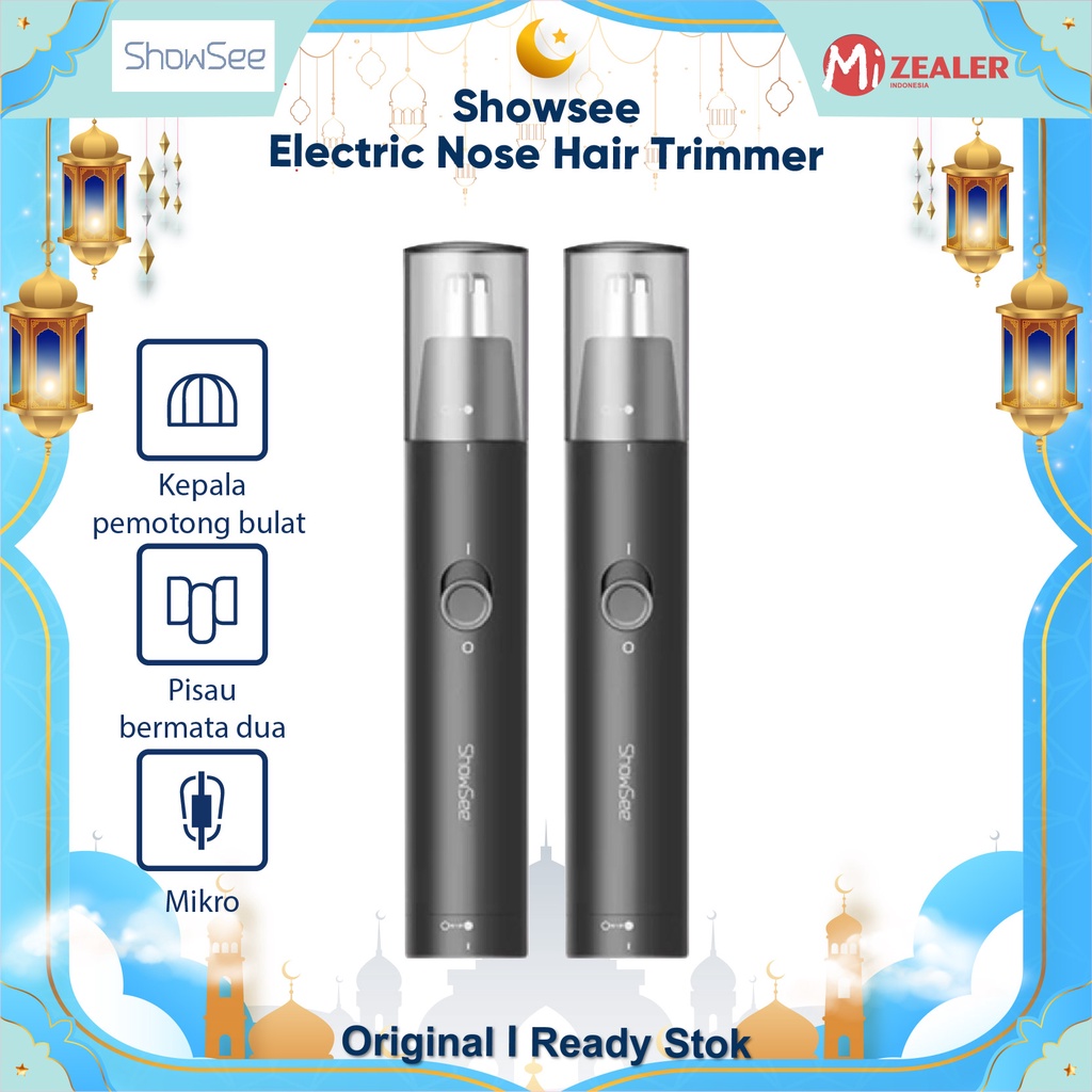 ShowSee Electric Shaving Hair Nose Ear Trimmer Showsee Portable Washable Cleaner Tool