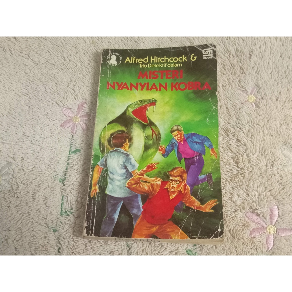 Buku Trio Detektif 'Misteri Nyanyian Kobra' Preloved
