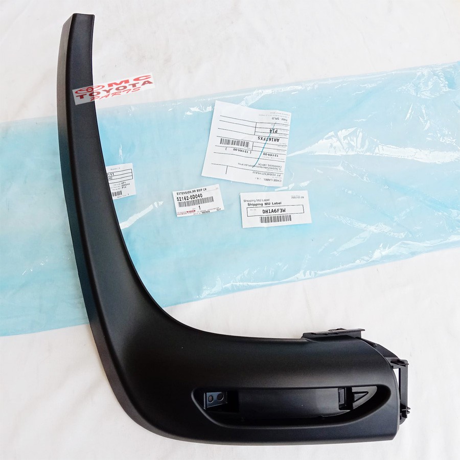 Lis List Extension Bumper belakang Kiri Toyota Sienta 52162-0D040