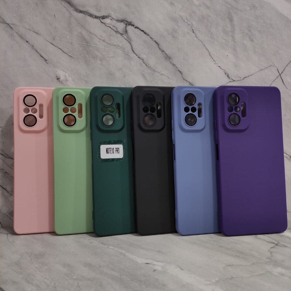 SOFTCASE MACAROON LENSPRO CANDY REDMI NOTE 11 REDMI NOTE 11 PRO REDMI NOTE 10 4G REDMI NOTE 10 5G REDMI NOTE 10 PRO WHITE_CELL