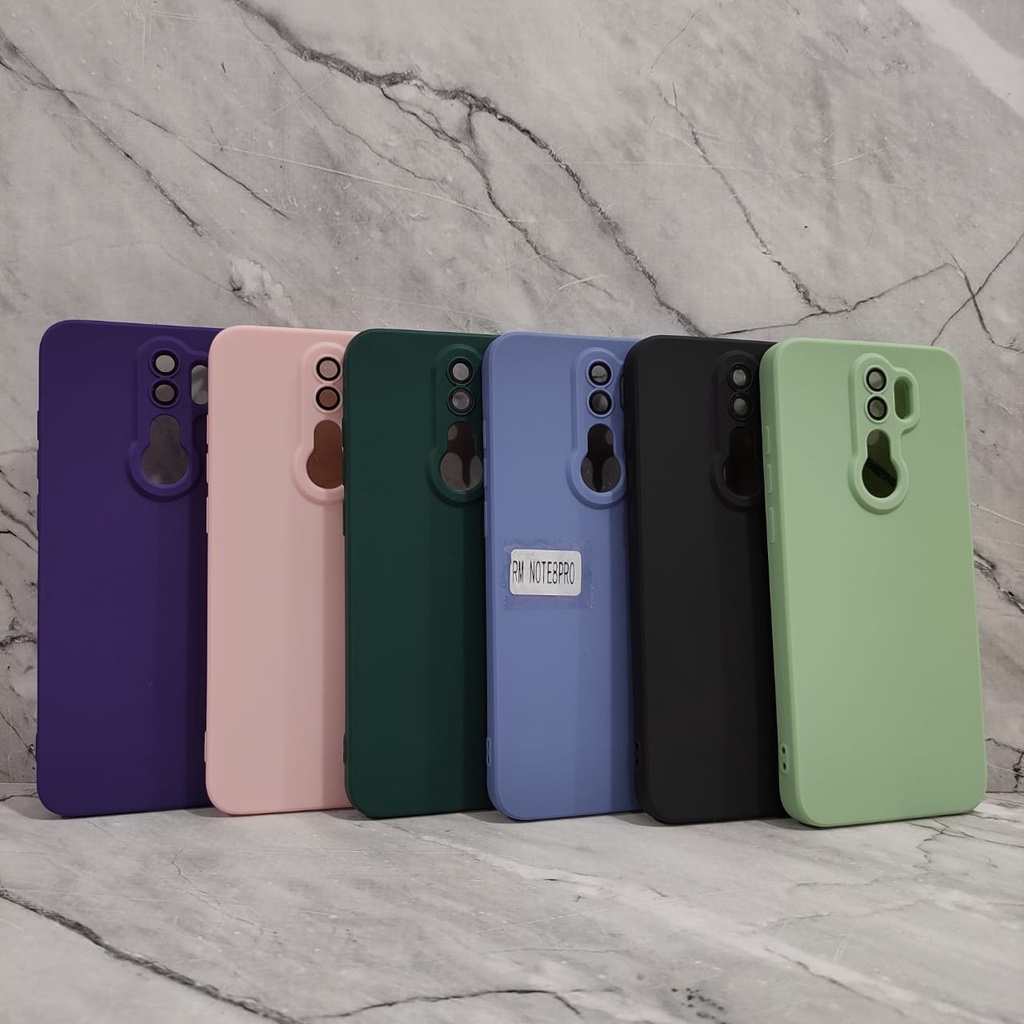 SOFTCASE MACAROON LENSPRO CANDY REDMI NOTE 8 REDMI NOTE 8 PRO REDMI NOTE 9 REDMI NOTE 9 PRO WHITE_CELL