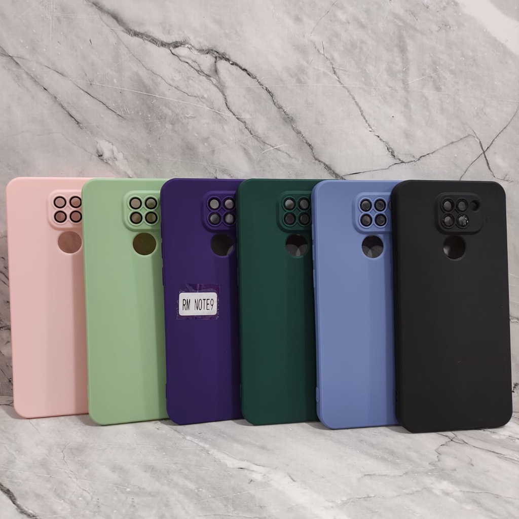 SOFTCASE MACAROON LENSPRO CANDY REDMI NOTE 8 REDMI NOTE 8 PRO REDMI NOTE 9 REDMI NOTE 9 PRO WHITE_CELL