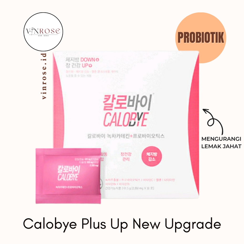 Calobye Plus Up New Upgrade + Probiotik Obat Diet No.1 Korea/ Priobiotik Diet/ Slimming