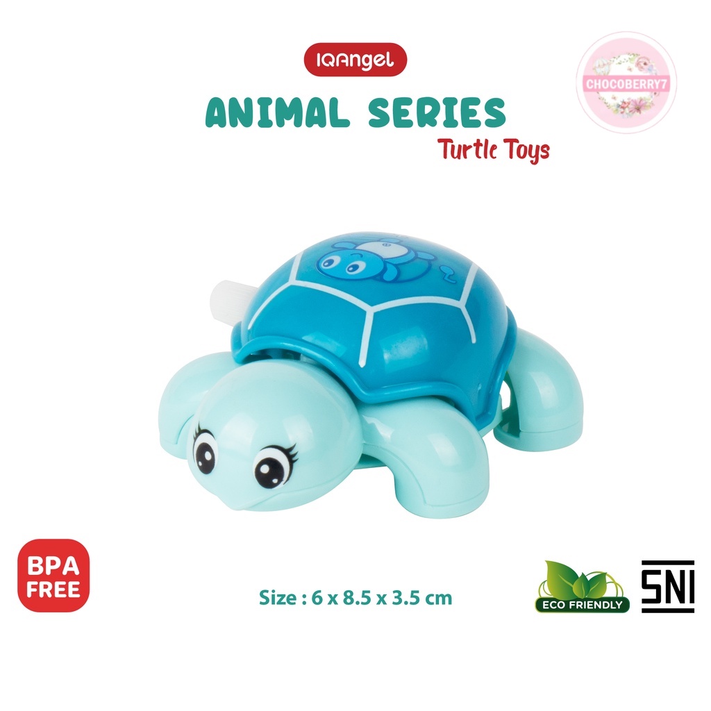 IQAngel Turtle Toys New IQ628 / Mainan Kura Kura / Mainan Putar Bayi