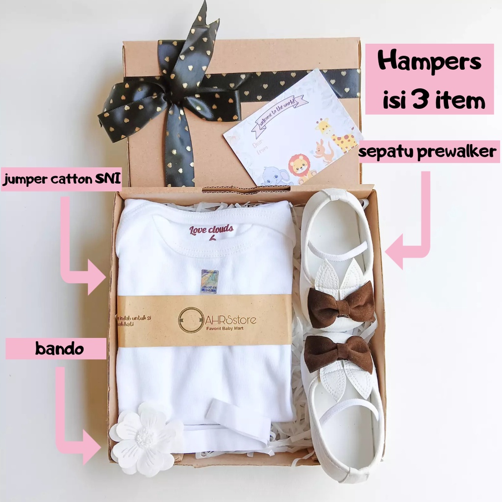 Hampers Bayi Perempuan Newborn 0 12 Bulan Kado Lahiran Anak Cewek Terbaru