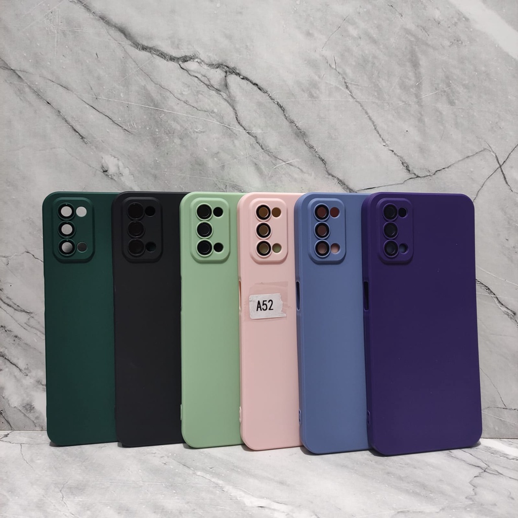 SOFTCASE MACAROON LENSPRO CANDY OPPO A5 2020 OPPO A9 2020 OPPO A52 OPPO A92 OPPO A53 OPPO A33 WHITE_CELL