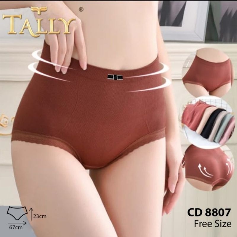 CD CELANA DALAM 8807 TALLY - Tally 8807 CD Celana Dalam Rajut Fit XL - XXL TALLY CD CELANA DALAM RAJUT 8807 | FREE SIZE | FIT XL-XXL | BAHAN RAJUT HALUS -ARA98STORE