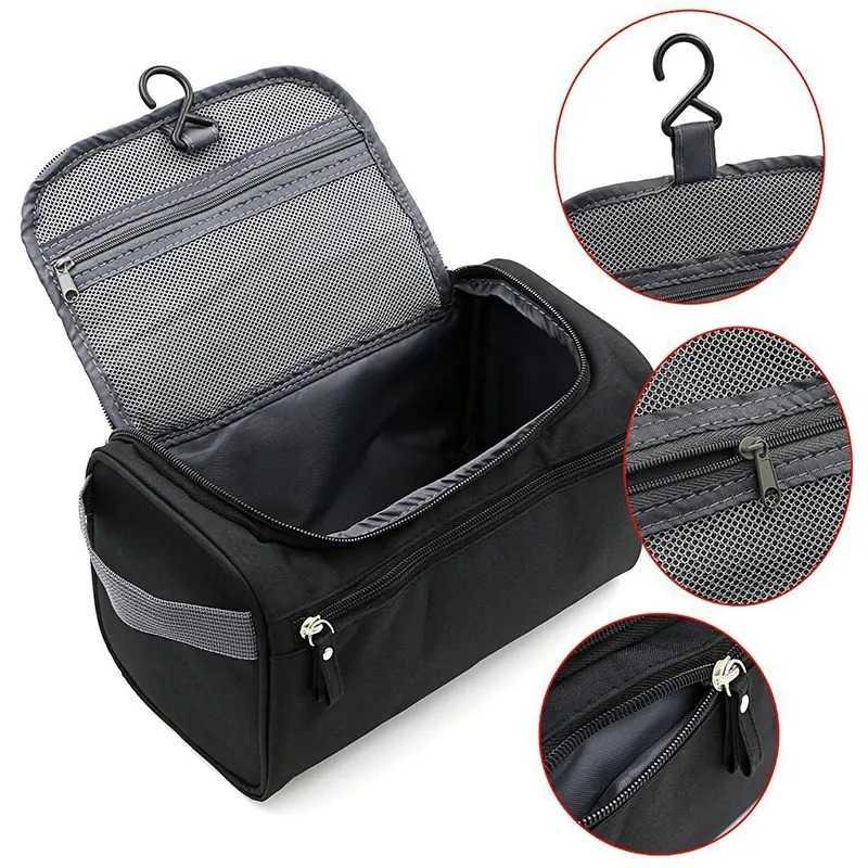 Tas Travel Make Up Organizer Toiletry Bag Waterproof - KI25 - Gray