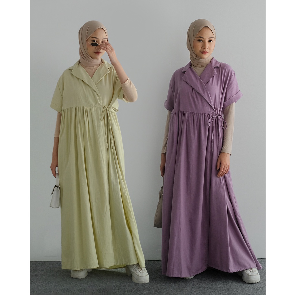 Myrubylicious ORIXA MAXI DRESS KODE H091 | DRESS | DRESS LENGAN PANJANG | MAXI DRESS