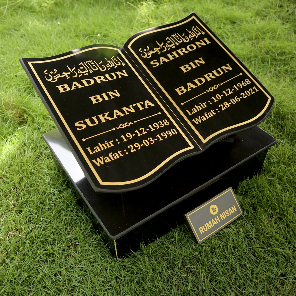 Batu Nisan Model BUKU BESAR
