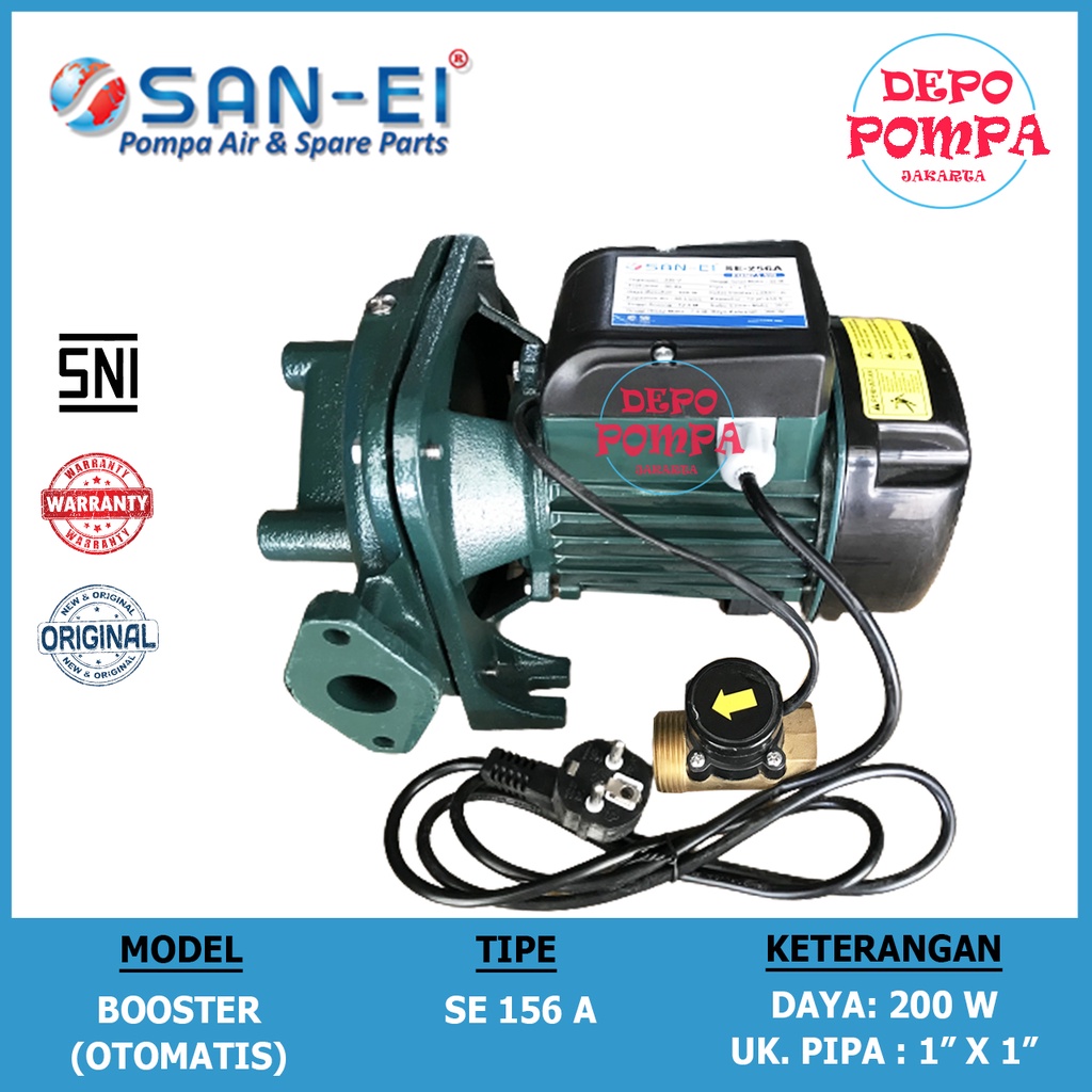 Pompa Air BOOSTER SAN EI 156 / Pompa Pendorong