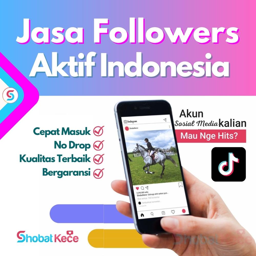 Followers Tiktok | Jasa Followers Tiktok | Jual Followers Tiktok Aktif Permanen | Followers Tiktok Indo Aktif Murah