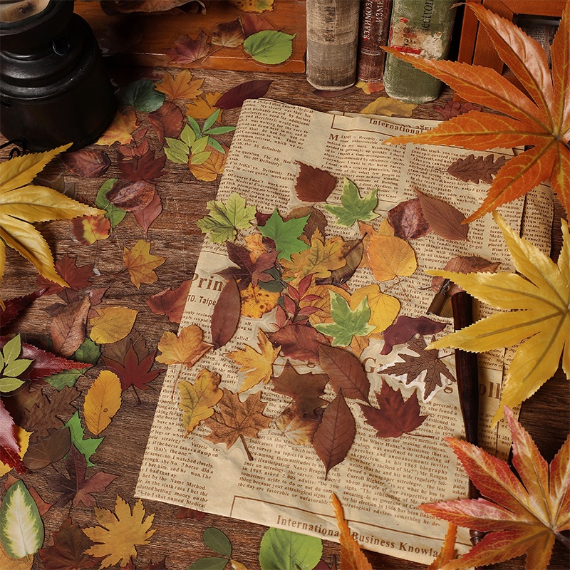 

STIKER WATERPROOF MINI AUTUMN LEAVES