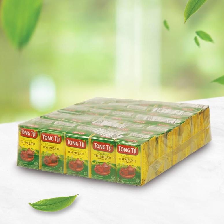 

⚡GROSIR⚡ Tong Tji Premium 10 gram, Jasmine Tea Teh Seduh (harga per slop)