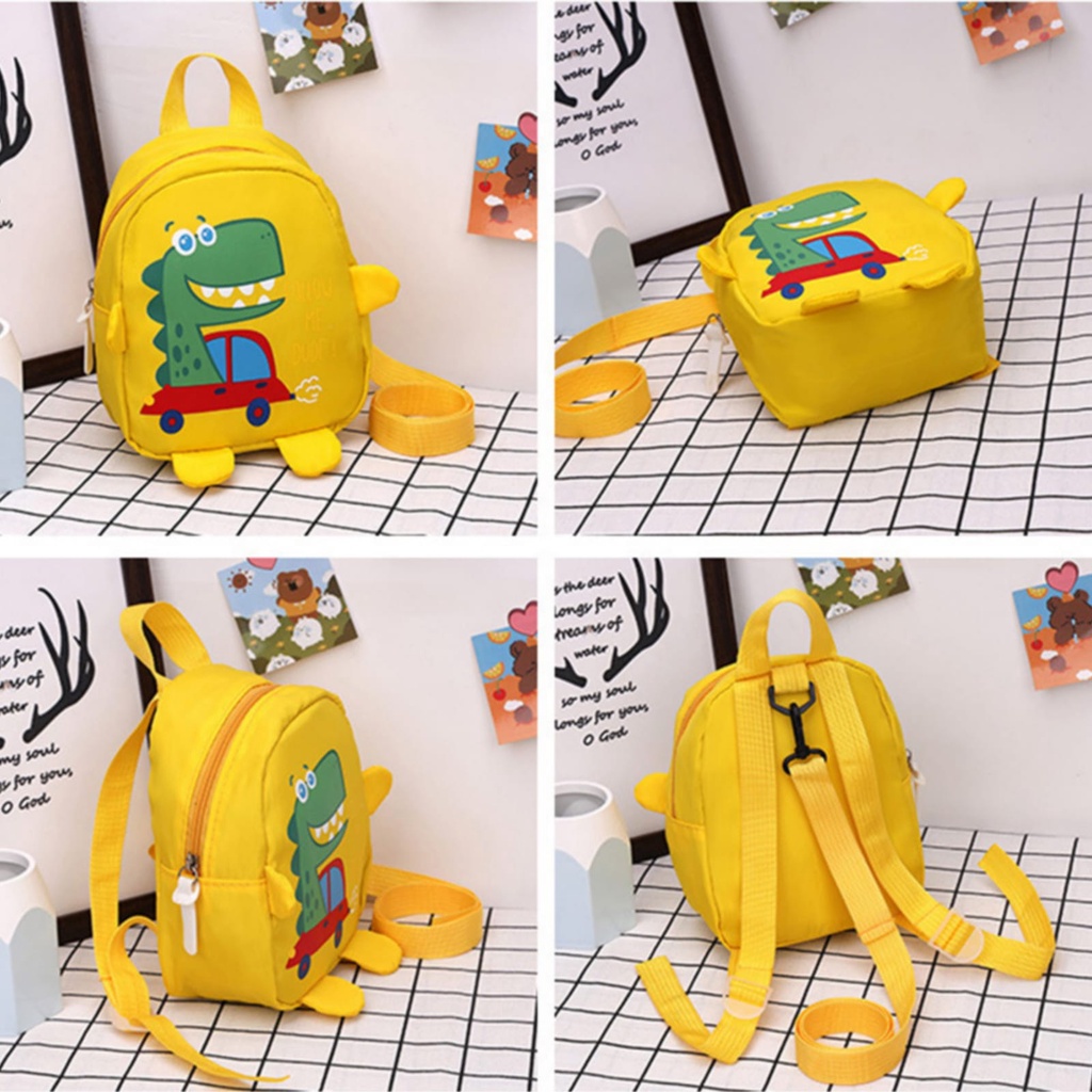 PROMO SALE 7.7 - RANSEL DINOSAURUS KARTUN LUCU TAS ANAK SEKOLAH PAUD-TK TAS ANAK LAKI-LAKI PEREMPUAN