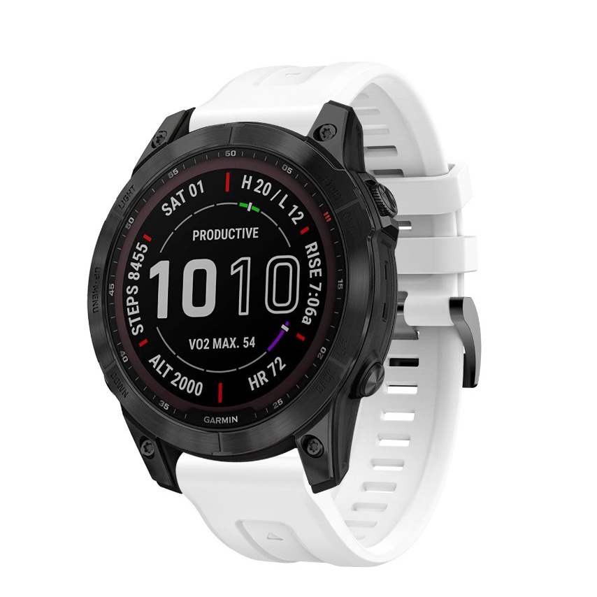 Strap Garmin Fenix 7 6 5 Forerunner 935 Jam watch Silicone Tali jam Baru Black White Hitam Putih Biru Merah Orange