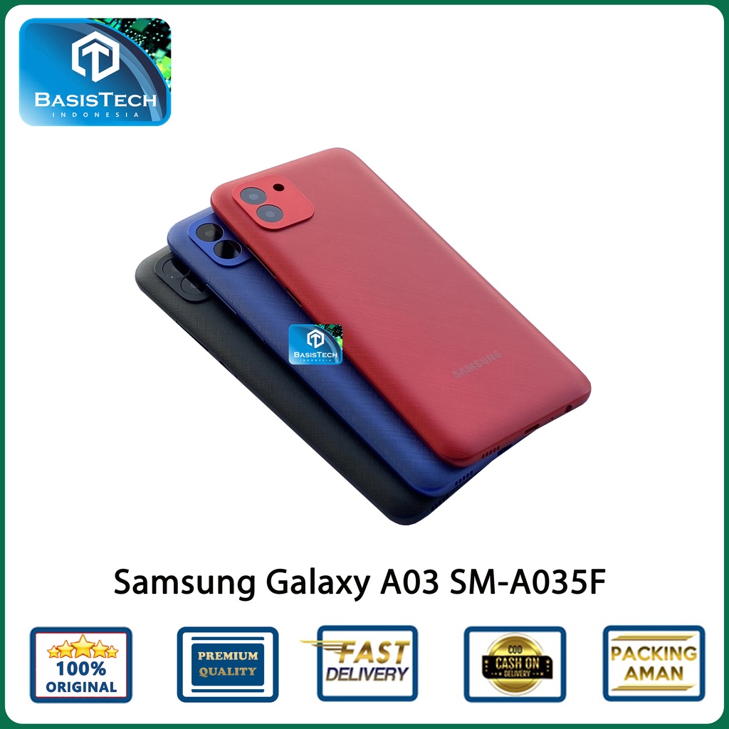 BACK COVER BACKDOOR SAMSUNG A03 SM A035F ORIGINAL QUALITY