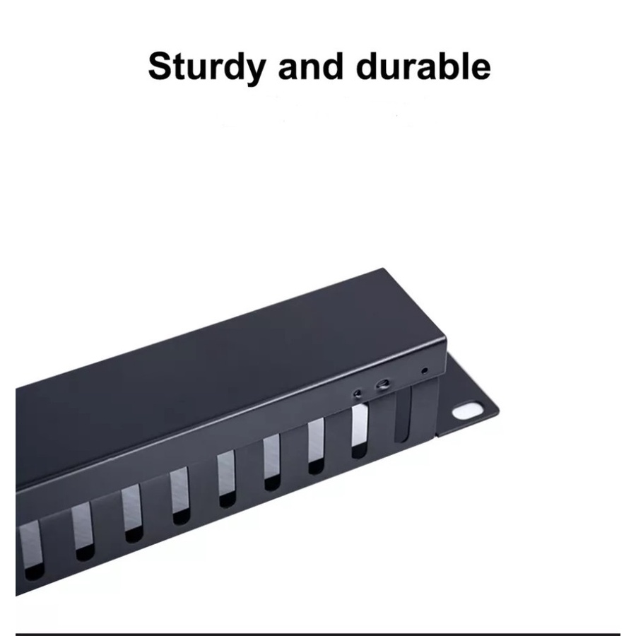 wire management 1U metal