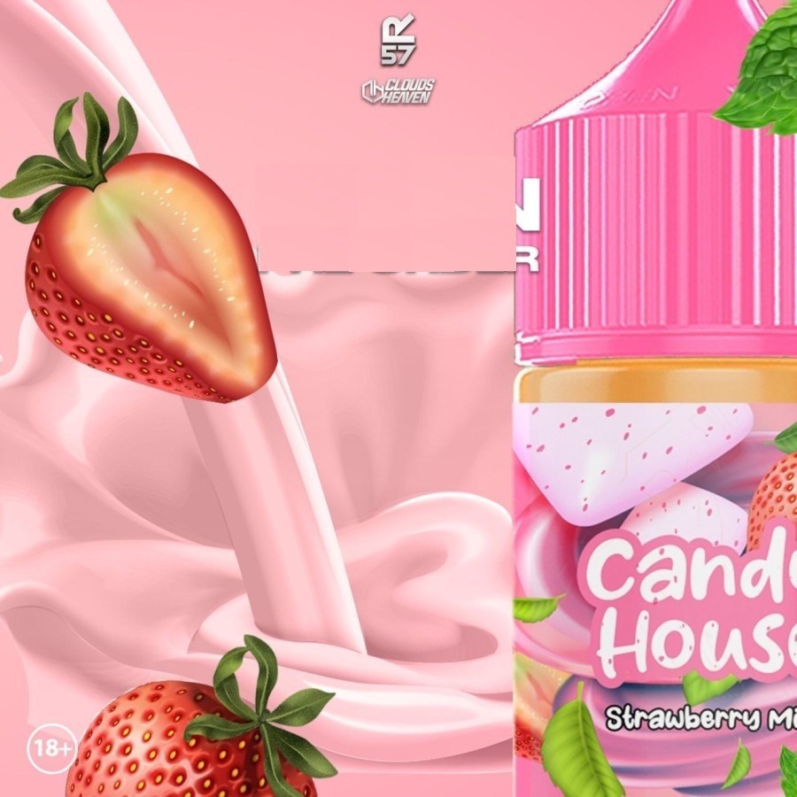 R57 Candy House V2 Strawberry Mint 60ML by Hero57 x Clouds Heaven