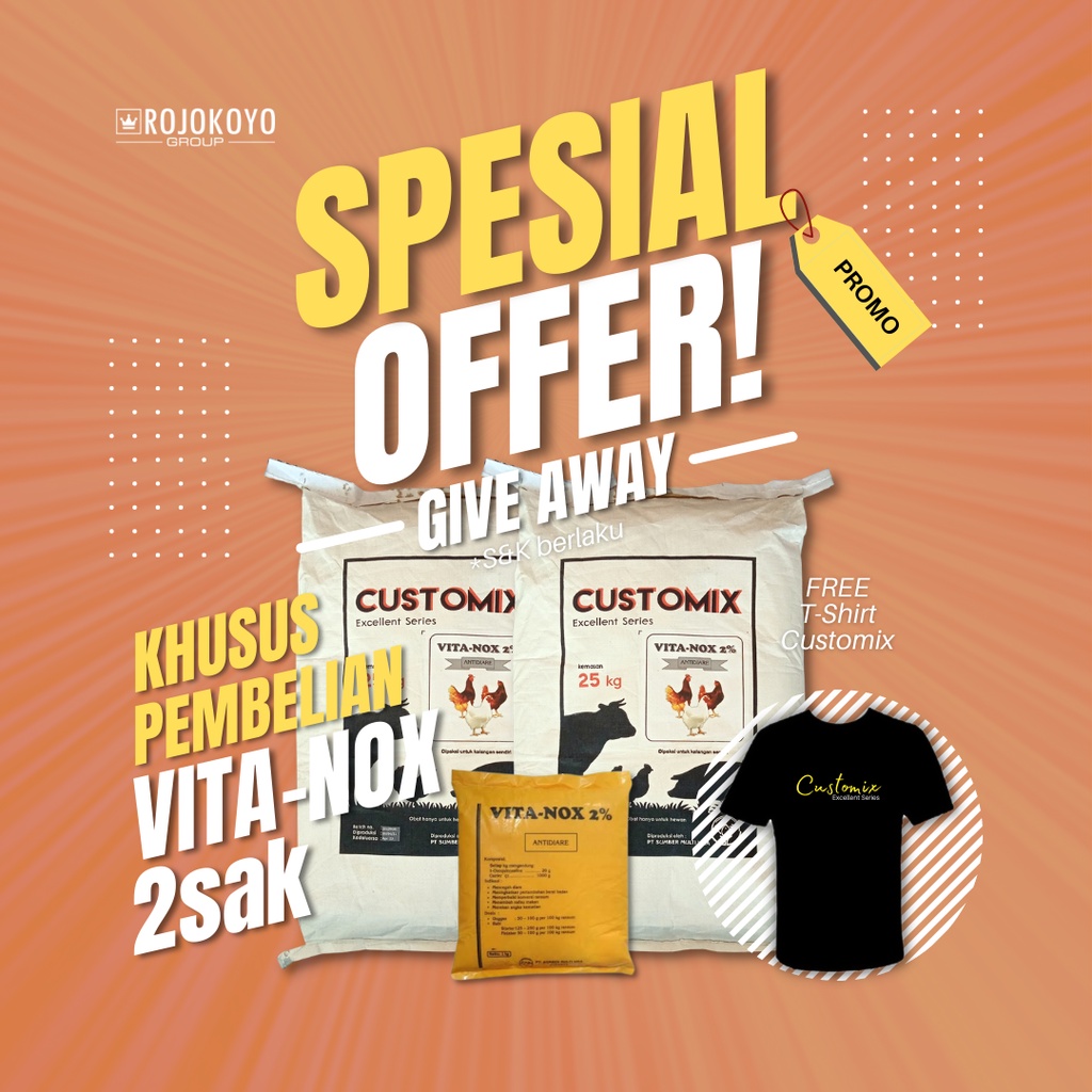 VITANOX 25 kg-Excellent Series Premix Ternak