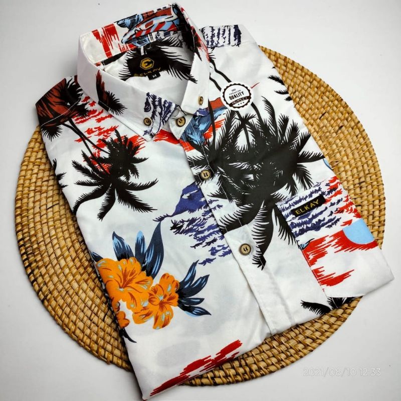 KEMEJA MOTIF PANTAI HAWAI Pria Dewasa Kemeja Casual Hawai Kemeja Murah Meriah Kemeja Kualitas Premium Kemeja Best Quality