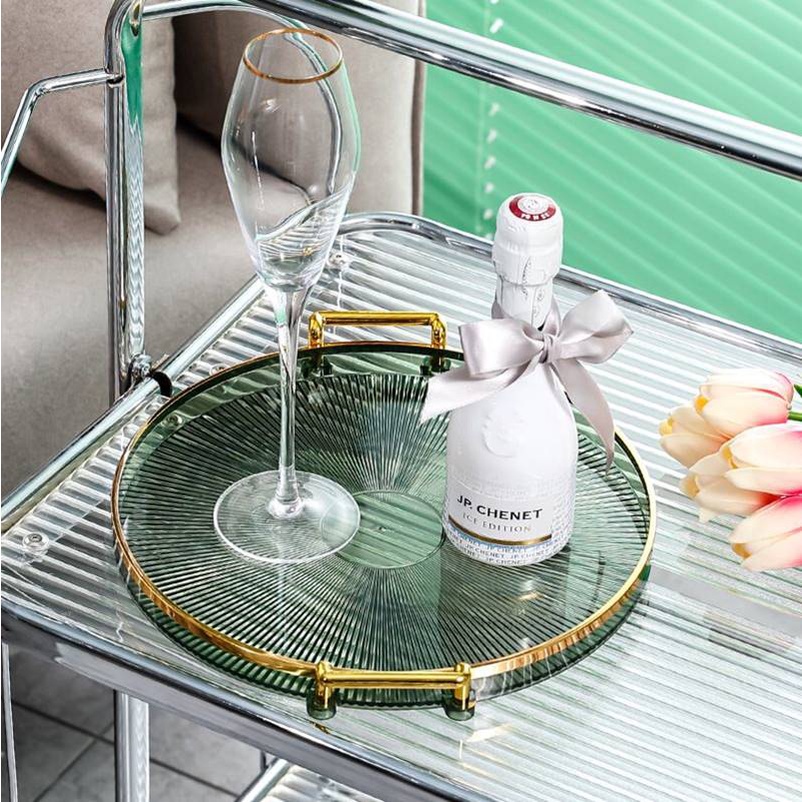 Tray Transparan / Nampan Transparan / Luxury Tray / Dekorasi Tray