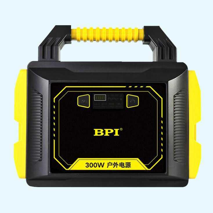 BPI Portable Outdoor Power Supply Station 300W 78000mAh - BPI-OD300 - Black