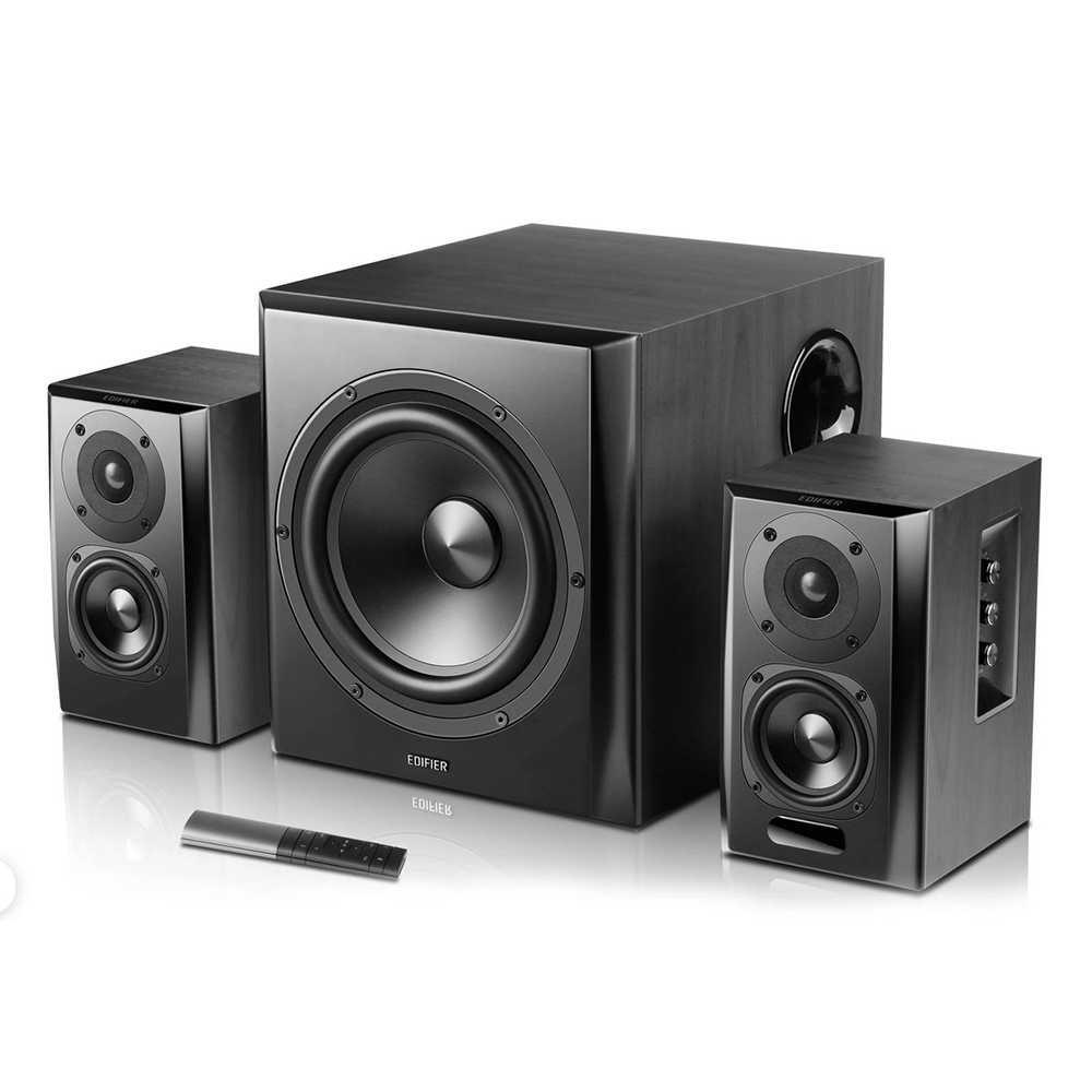 Edifier 2.1 Active Bluetooth Multimedia Speaker System - S351DB - Black