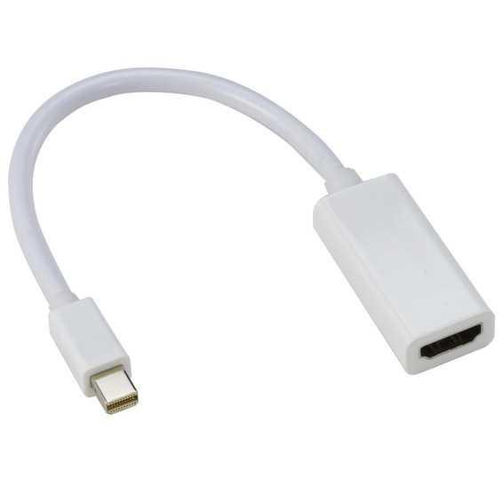 Kabel Adaptor Mini Displayport ke HDTV Female - White