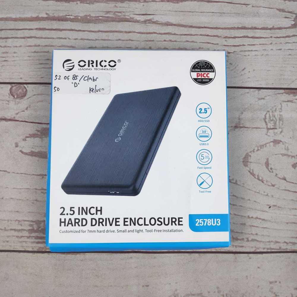 2.5 inch USB 3.0 HDD Enclosure - 2578U3 - Black