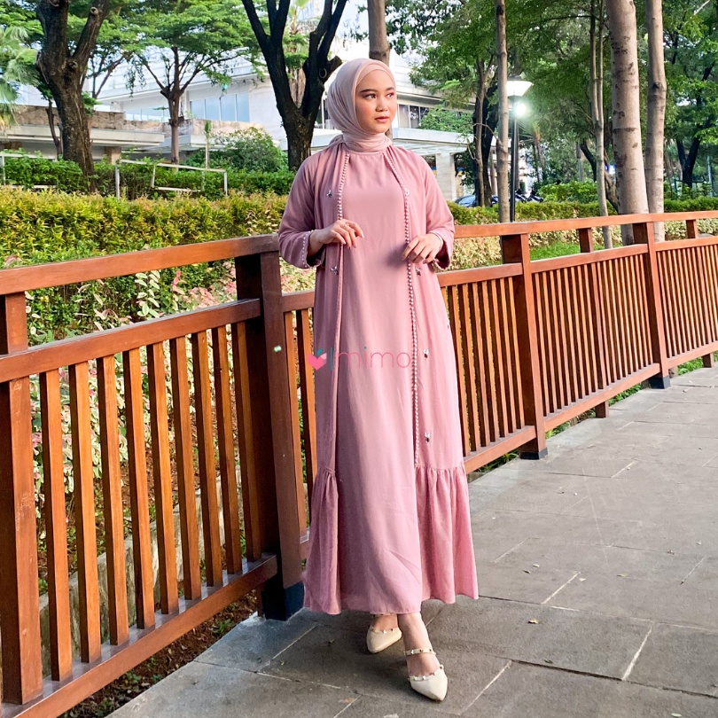 Delinza Abaya Dress (Ramadhan/Lebaran Collection)