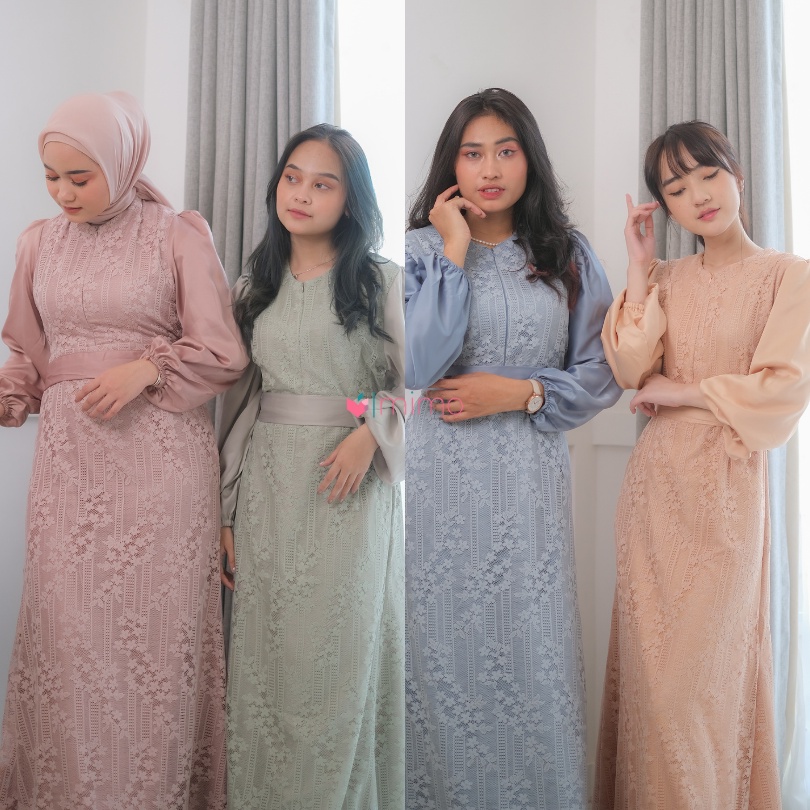 Jemima flower Dress (Ramadhan/Lebaran Collections)