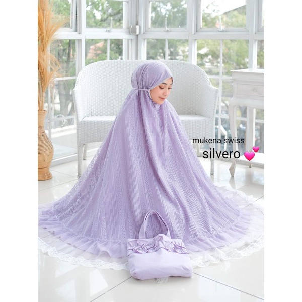 Mukena tulle mewah Couple Ibu dan anak Original Dalanova