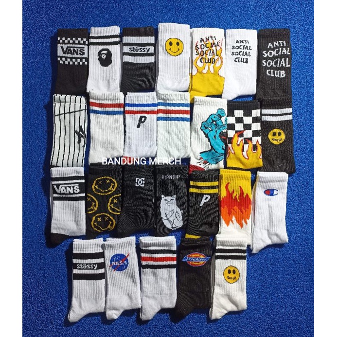 Kaos kaki oldschool / kaos kaki motiv premium terlaris