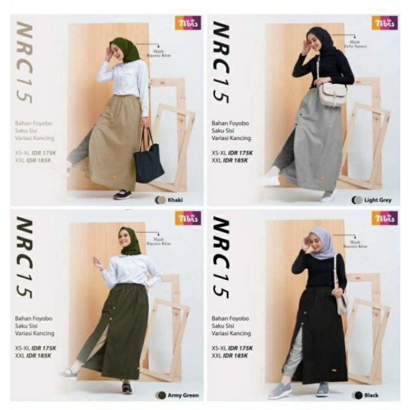 [DISKON 50%] NIBRAS ROK CELANA NRC 015 STOK TERBATAS