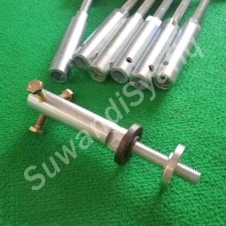 As dinamo poles model baut gerinda, lubang as 12mm