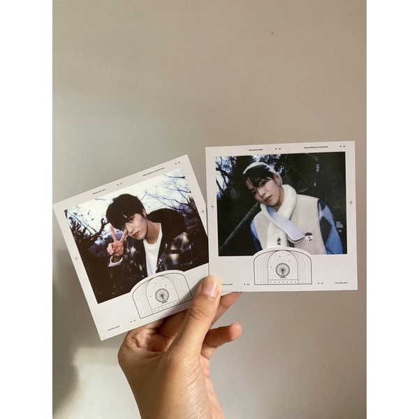 Polaroid Welcol Winter camp  Haruto Jaehyuk