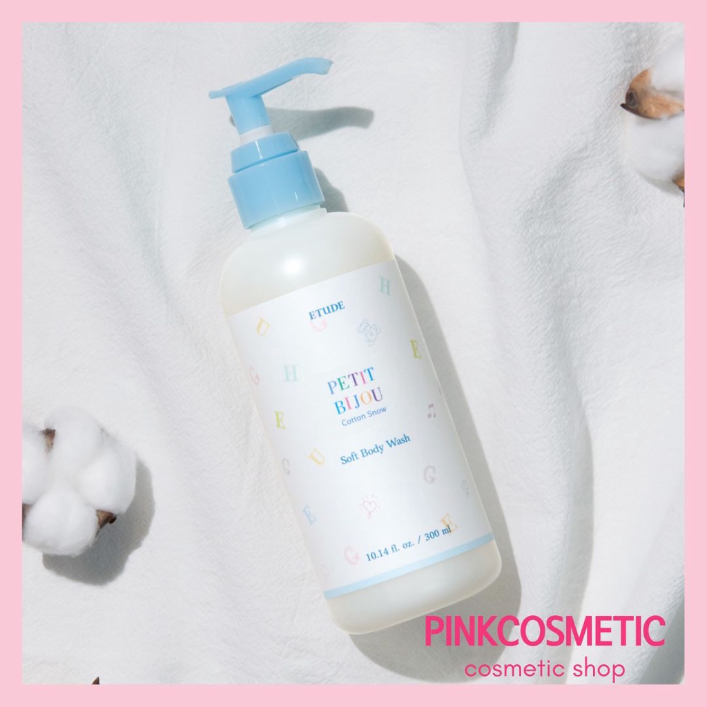 Etude House Petit Bijou Cotton Snow Moisture Body Wash 300ml