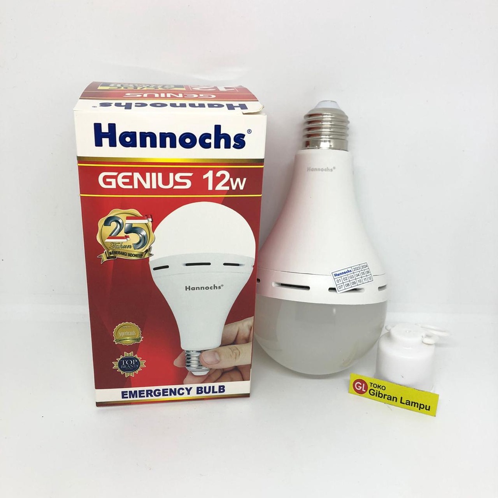 Lampu LED Hannochs Genius 12 Watt (Emergency Magic Lamp)