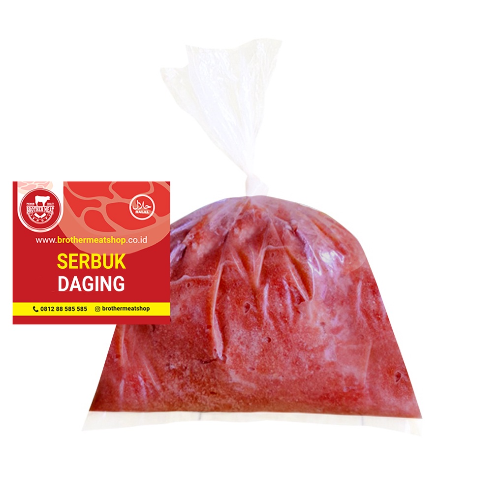 Serbuk Daging 1kg Beku, Halal