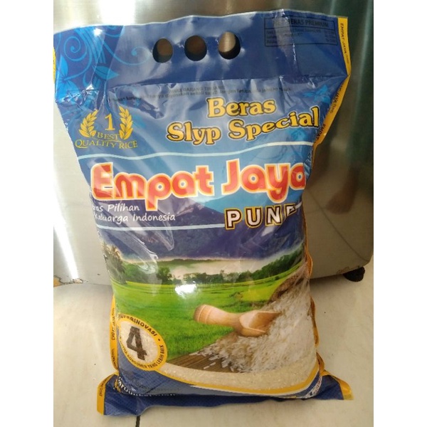 

Beras Slyp Special Cap Empat Jaya 5 Kg