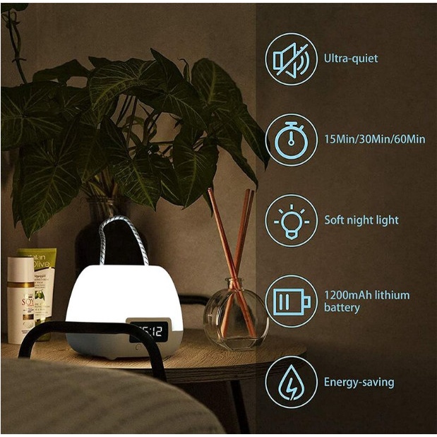 YIPPIE Lampu Tidur Meja Gantung LED Desk Lamp Bed Side Night Lamp