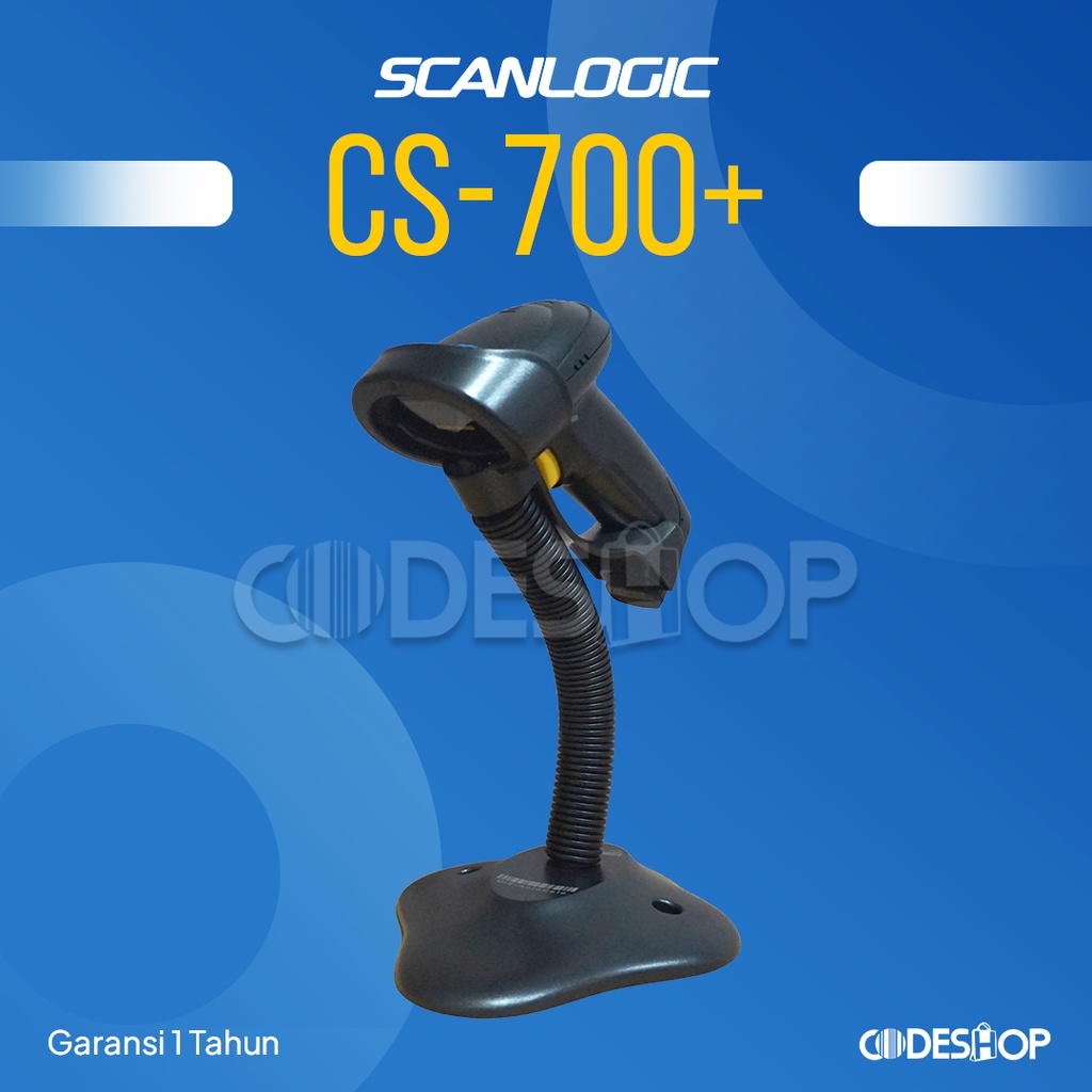 Scanner Barcode Scanlogic CS 700+ Auto Scan 1D USB