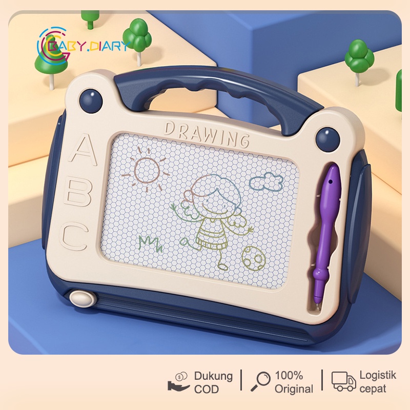 [COD] Papan gambar anak / Papan gambar magnetik anak / Papan tulis gambar dan corat-coret anak