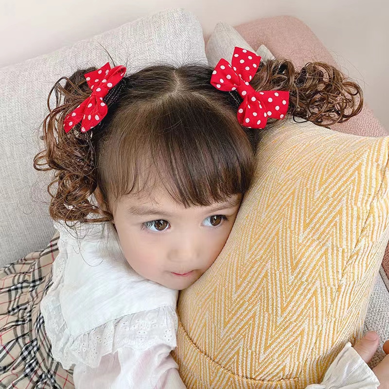 [ Finn ] 2pc/Set Jepitan Wig Anak Terbaru Gaya Korea Import