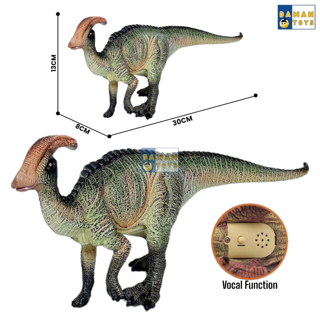 Dinosaurus Mainan Besar Karet Dino Tirex Tyranosaurus Leher Panjang