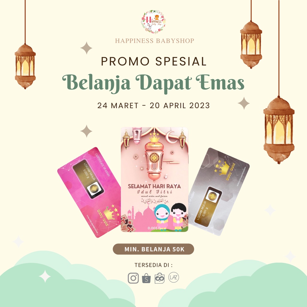 Free Gift Emas Baby Gold Asli