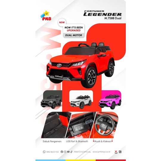 Mobil Aki M7588DUAL - Toyota Fortuner Legender mobilan aki murah