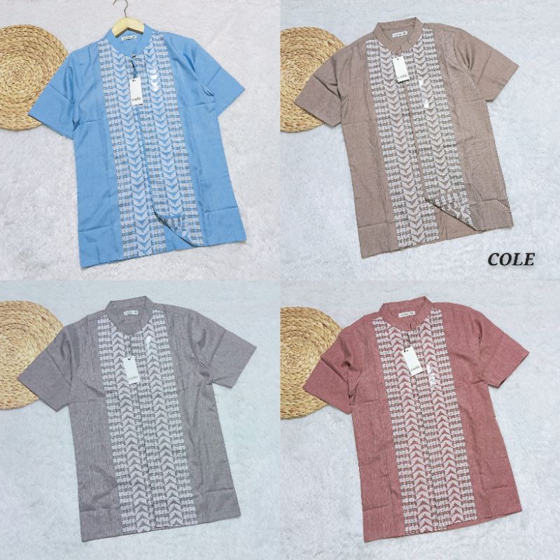 Koko/kemeja Koko Cole Dewasa S M L XL XXL